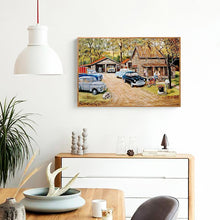 Lade das Bild in den Galerie-Viewer, Auto - voller runder Diamant - 40x30cm