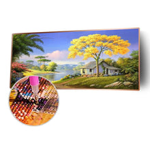 Lade das Bild in den Galerie-Viewer, Dorfhaus - voller runder Diamant - 100x50cm