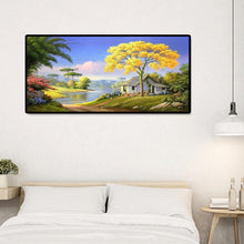 Lade das Bild in den Galerie-Viewer, Dorfhaus - voller runder Diamant - 100x50cm