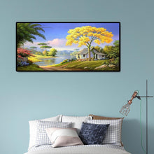 Lade das Bild in den Galerie-Viewer, Dorfhaus - voller runder Diamant - 100x50cm