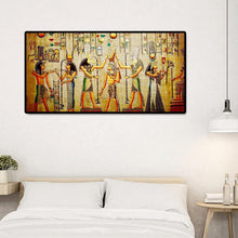 Lade das Bild in den Galerie-Viewer, Ägypten Leben - voller runder Diamant - 100x50cm