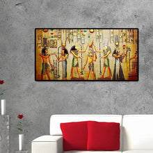 Lade das Bild in den Galerie-Viewer, Ägypten Leben - voller runder Diamant - 100x50cm