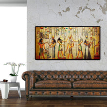 Lade das Bild in den Galerie-Viewer, Ägypten Leben - voller runder Diamant - 100x50cm