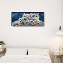 Lade das Bild in den Galerie-Viewer, Tiger - voller runder Diamant - 80x30cm