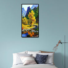 Lade das Bild in den Galerie-Viewer, Seebaum - voller runder Diamant - 45x85cm