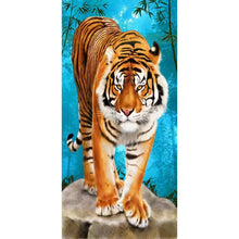 Lade das Bild in den Galerie-Viewer, Tigerative Sets - voller runder Diamant - 45x85cm