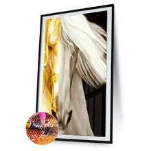 Lade das Bild in den Galerie-Viewer, Zwei - Farbe Pferd Set - voller runder Diamant - 45x85cm