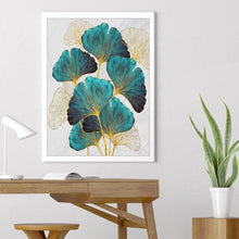 Lade das Bild in den Galerie-Viewer, Grüne Blätter Ornamente - voller quadratischer Diamant - 40x50cm