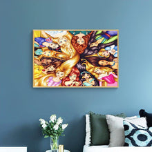 Lade das Bild in den Galerie-Viewer, Prinzessin - voller quadratischer Diamant - 50x40cm