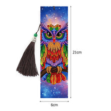Lade das Bild in den Galerie-Viewer, 2pcs Eule-DIY Diamond Painting Lesezeichen