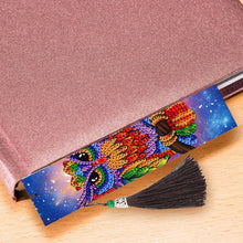 Lade das Bild in den Galerie-Viewer, 2pcs Eule-DIY Diamond Painting Lesezeichen
