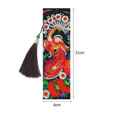 Lade das Bild in den Galerie-Viewer, 2pcs Pfau-DIY Diamond Painting Lesezeichen