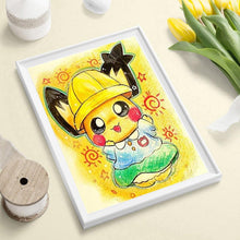 Lade das Bild in den Galerie-Viewer, Cartoon gelb - voller runder Diamant - 30x40cm