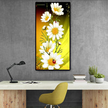 Lade das Bild in den Galerie-Viewer, Blume für Weihnachten - voller runder Diamant - 45x85cm