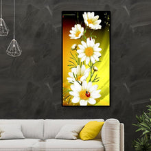 Lade das Bild in den Galerie-Viewer, Blume für Weihnachten - voller runder Diamant - 45x85cm