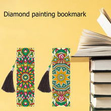Lade das Bild in den Galerie-Viewer, 2pcs Mandala-DIY Diamond Painting Lesezeichen
