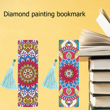 Lade das Bild in den Galerie-Viewer, 2pcs Mandala-DIY Diamond Painting Lesezeichen