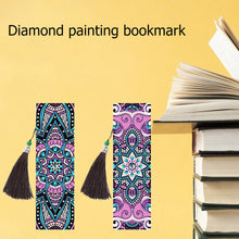 Lade das Bild in den Galerie-Viewer, 2pcs Mandala-DIY Diamond Painting Lesezeichen