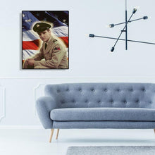 Lade das Bild in den Galerie-Viewer, voller runder Diamant - 40x50cm