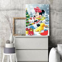 Lade das Bild in den Galerie-Viewer, Cartoon Maus - voller runder Diamant - 30x40cm
