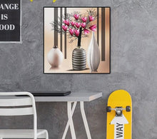 Lade das Bild in den Galerie-Viewer, Vase - voller runder Diamant -