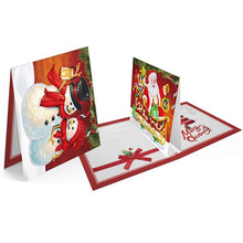 Lade das Bild in den Galerie-Viewer, 8PCS / SET 3D WEIHNACHTSGRUSSKARTEN DIAMOND PAINTIN
