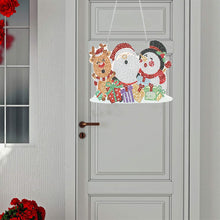 Lade das Bild in den Galerie-Viewer, Weihnachten-Diamond Painting Türdekoration