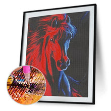 Lade das Bild in den Galerie-Viewer, Pferd für - voller runder Diamant - 40x50cm