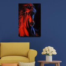 Lade das Bild in den Galerie-Viewer, Pferd für - voller runder Diamant - 40x50cm