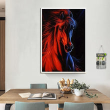 Lade das Bild in den Galerie-Viewer, Pferd für - voller runder Diamant - 40x50cm