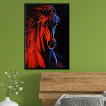Lade das Bild in den Galerie-Viewer, Pferd für - voller runder Diamant - 40x50cm