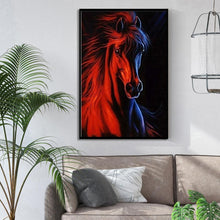 Lade das Bild in den Galerie-Viewer, Pferd für - voller runder Diamant - 40x50cm