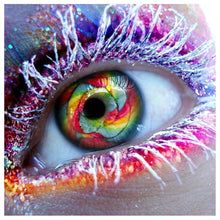 Lade das Bild in den Galerie-Viewer, Wolkekunst Diamantmalerei - Vollbohrer - Augen