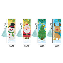 Lade das Bild in den Galerie-Viewer, 4pcs Weihnachten-DIY Diamond Painting Lesezeichen
