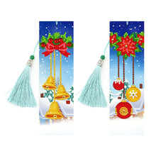 Lade das Bild in den Galerie-Viewer, 4pcs Weihnachten-DIY Diamond Painting Lesezeichen
