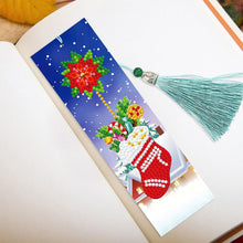 Lade das Bild in den Galerie-Viewer, 4pcs Weihnachten-DIY Diamond Painting Lesezeichen