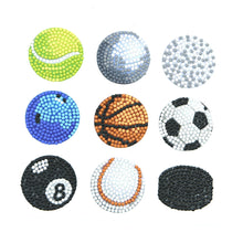 Lade das Bild in den Galerie-Viewer, 9pcs-Ball-Diy Handwerk Aufkleber
