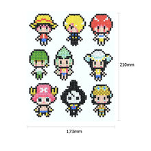 Lade das Bild in den Galerie-Viewer, 9pcs-One Piece-Diy Handwerk Aufkleber