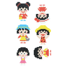Lade das Bild in den Galerie-Viewer, 6pcs-Mädchen-Diy Handwerk Aufkleber