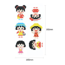 Lade das Bild in den Galerie-Viewer, 6pcs-Mädchen-Diy Handwerk Aufkleber