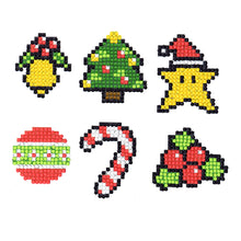 Lade das Bild in den Galerie-Viewer, 6pcs-Weihnachten-Diy Handwerk Aufkleber