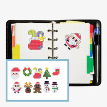 Lade das Bild in den Galerie-Viewer, 10pcs-Weihnachten-Diy Handwerk Aufkleber