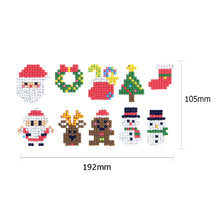 Lade das Bild in den Galerie-Viewer, 10pcs-Weihnachten-Diy Handwerk Aufkleber
