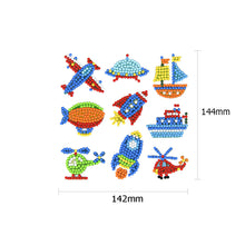 Lade das Bild in den Galerie-Viewer, 9pcs-Land And Sea-Diy Handwerk Aufkleber