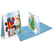 Lade das Bild in den Galerie-Viewer, 8PCS / SET 3D WEIHNACHTSGRUSSKARTEN DIAMOND PAINTIN