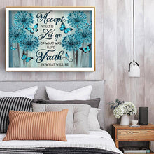 Lade das Bild in den Galerie-Viewer, Blumen-Vollbohrer Rundbohrer-50x40cm-Diamantmalerei