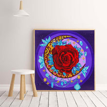 Lade das Bild in den Galerie-Viewer, Rose-Special Shaped Crystal Diamond Painting-30 * 30cm