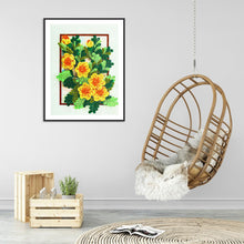Lade das Bild in den Galerie-Viewer, Blume-speziell geformte Kristalldiamantmalerei-30 * 40CM