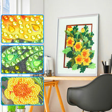 Lade das Bild in den Galerie-Viewer, Blume-speziell geformte Kristalldiamantmalerei-30 * 40CM