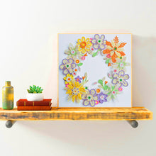 Lade das Bild in den Galerie-Viewer, Kranz-speziell geformte Kristalldiamantmalerei-30 * 30cm